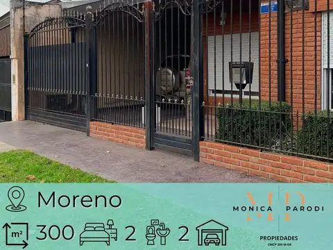 CASA DE 3 AMBIENTES EN VENTA EN MORENO - EXCELENTE UBICACIÓN