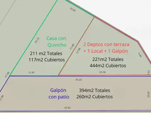 Terreno en Venta en Barrio Libertad, USD 550.000