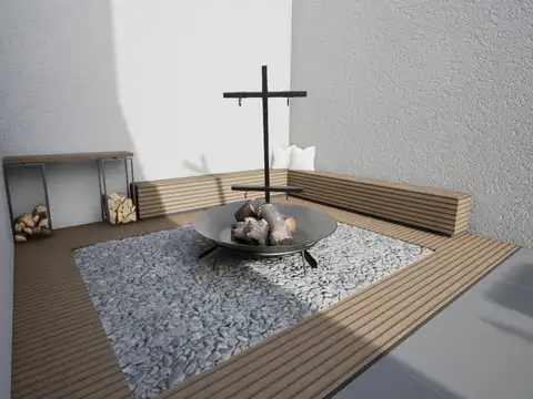 Departamento 2 ambientes con 1 baño