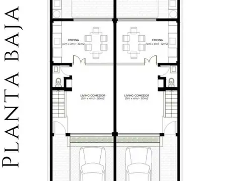 Depto Tipo Casa en Venta de 2 dormitorios