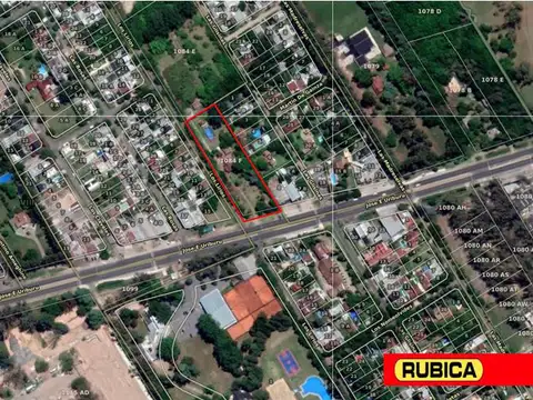 FRACCION 5.400 m2 - Ruta 8 y Los Lirios   PILAR