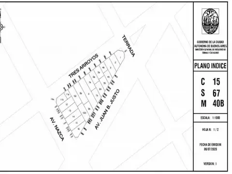 Terreno en Venta en Villa Santa Rita, USD 185.000