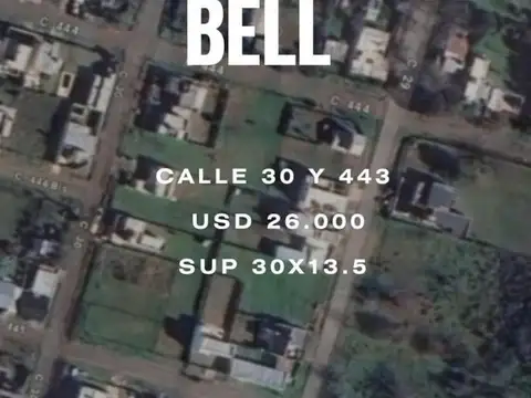 Terreno en Venta en City Bell, USD 26.000