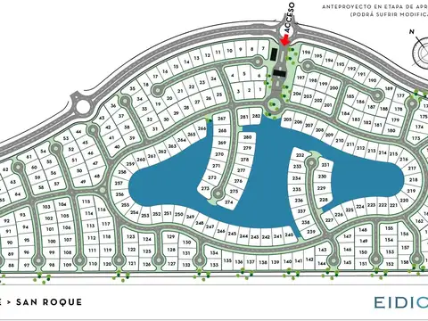 Venta de lote en san Roque