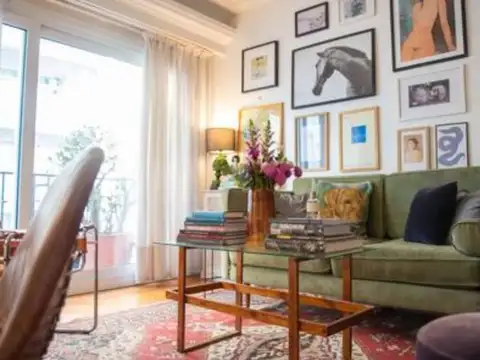 Recoleta, Libertad 1600, 4 amb, 97m2, u$s 2,600 + servicios.