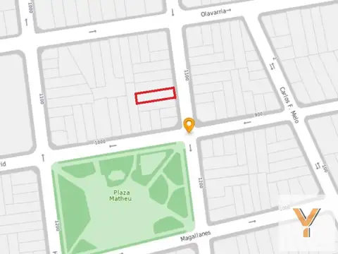 Terreno en Venta en Barracas, USD 110.000