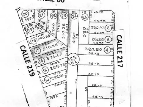 Terreno en Venta de 310,0 m2
