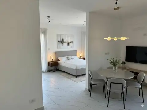 Departamento a estrenar en venta. 2 ambientes con balcón en esquina