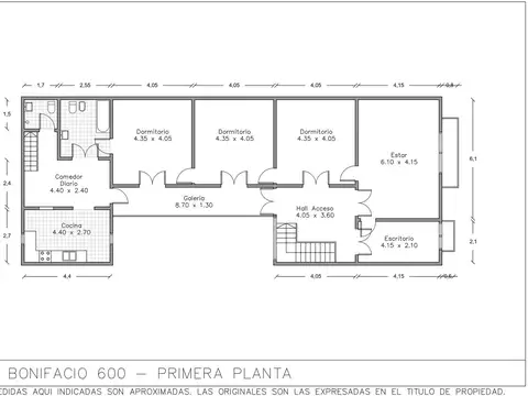 Depto Tipo Casa 5 ambientes con 2 baños