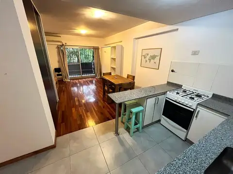 Departamento Monoambiente con 1 baño