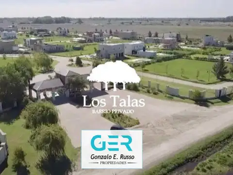 Venta Lote En Barrio Privado Los Talas - Canning