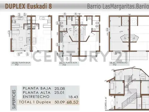Euzkadi 800, Piso 0