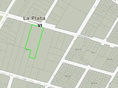 Cno. Gral. Belgrano e/ 462  y 465