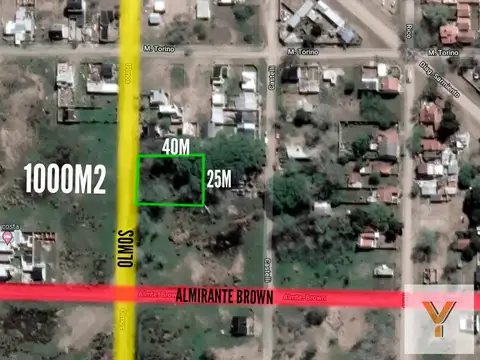 Terreno en Venta  - 1000mts2 - Mar De Ajo