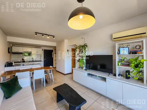 Departamento 2 ambientes con 1 baño