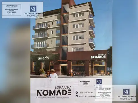 Departamento en Venta en Villa Mercedes, USD 82.000