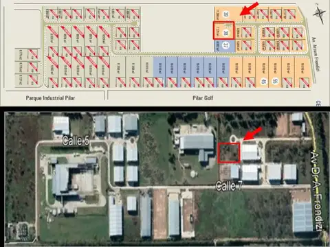 Parque Industrial Pilarica Calle 5 Parcela 38 (Cul de Sac)