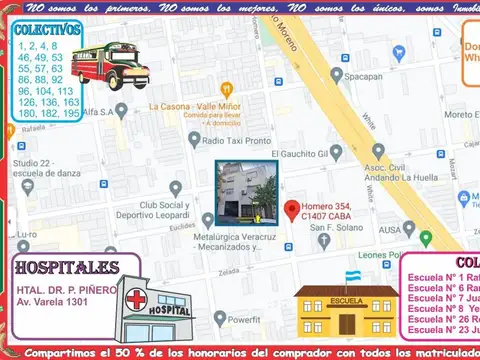 Homero 354 , Piso PB