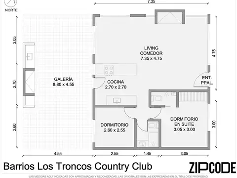 Casa en Alquiler de 2 dormitorios