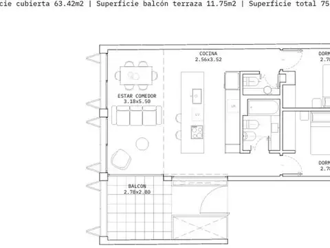 Departamento en Venta en Colegiales, USD 225.509