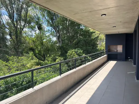 Departamento en alquier en Zug Verdi 3 ambientes balcon vista verde
