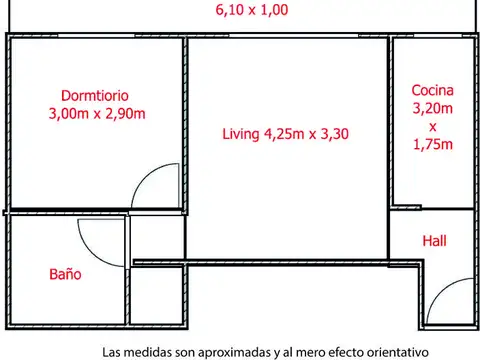 Departamento en Venta de 2 ambientes
