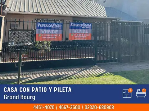 Casa - Venta - Argentina, Grand Bourg - Cangallo 1383