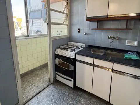 Departamento 2 ambientes con 1 baño