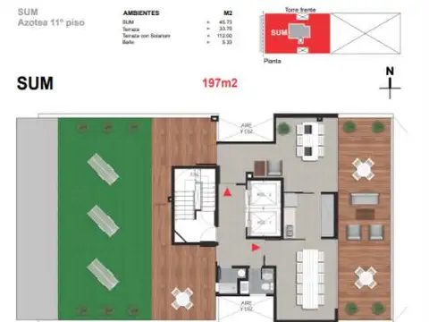 Departamento en Venta de 1 dormitorio