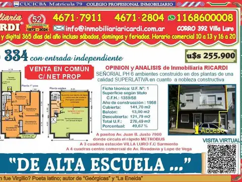 PH en Venta en Villa Luro, Capital Federal