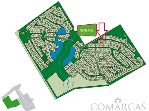 Lote terreno 162 en venta. Barrio Santa Ines. Comarcas de Lujan. Zona Oeste, Lujan.