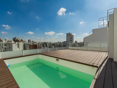 Venta Dpto 4amb mas dependencia Duplex con Balcon terraza y pileta Cochera Doble en Caballito