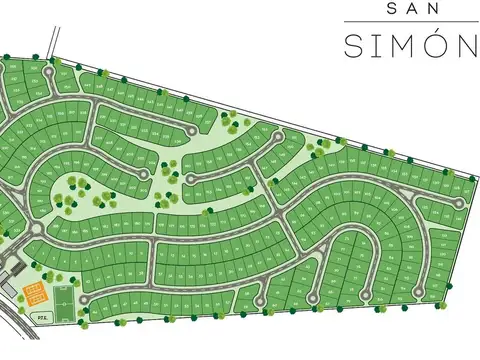 Terreno en Venta en San Simon, USD 48.000