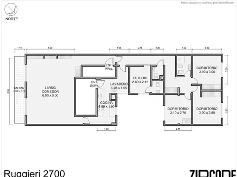 Departamento en Venta en Palermo, USD 250.000