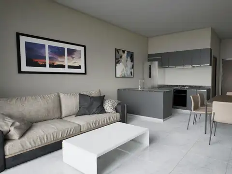 Departamento Monoambiente con 1 baño