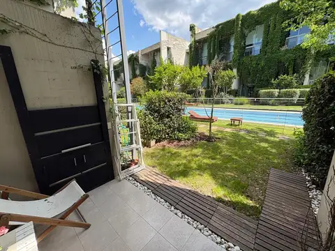 Departamento en venta tipo loft con extensión y jardin en Ayres Vila Pilar
