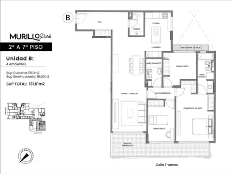 Departamento en Venta 4 ambientes en Villa Crespo