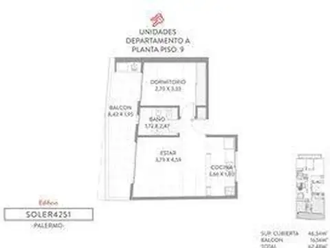 DEPARTAMENTO DE 3 AMBIENTES A ESTRENAR EN VENTA EN PALEMO SOHO CON AMENITIES FULL OPORTUNIDAD