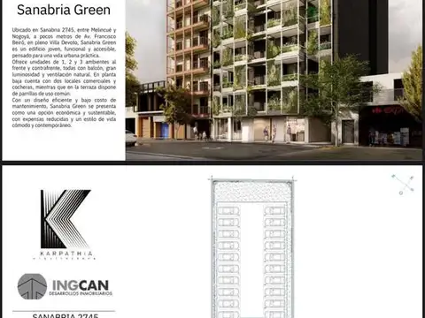 Departamento en Venta en Villa Devoto, USD 79.500