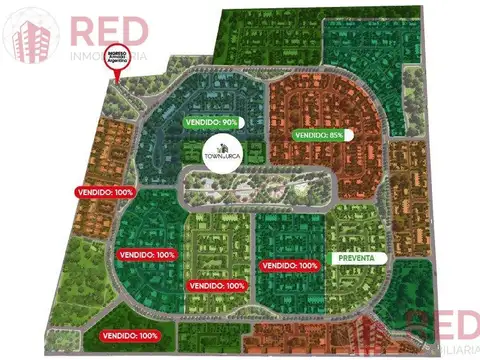 Terreno en Venta 10  mts Frente
