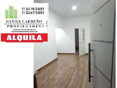 ALQUILER PH 2 AMBIENTES. PB. Entrada independiente.
