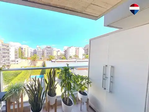 Departamento 2 ambientes con 1 baño