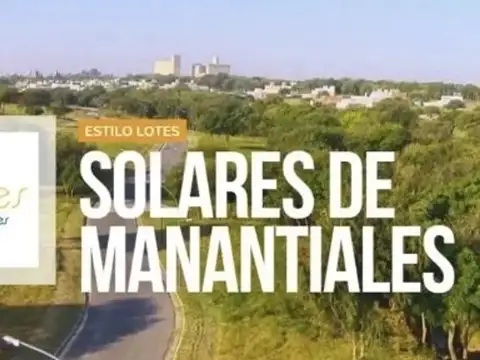 Solares De Manantiales 100