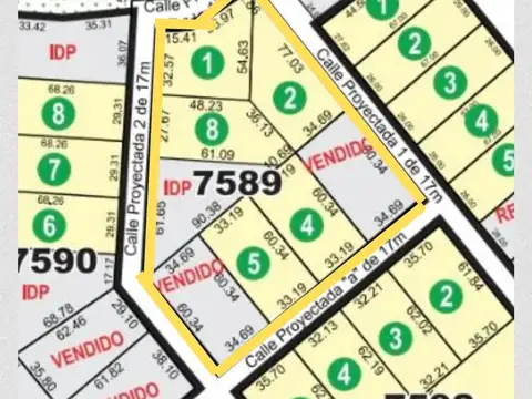 Terreno financiado hasta en 72 cuotas.