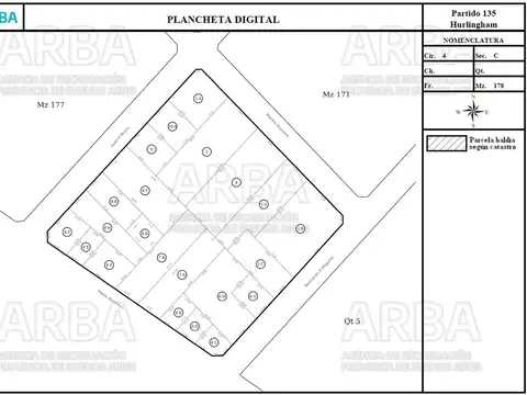 TERRENO HURLINGHAM PLAZA HURLINGHAM