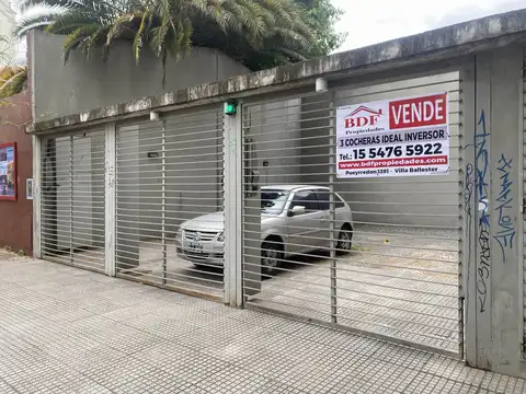 COCHERAS DESCUBIERTAS VENTA EN BLOCK