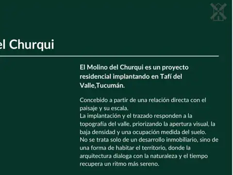 Terreno en Venta en Churqui, USD 30.000
