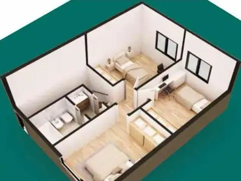 Departamento en Alquiler con 2 cocheras