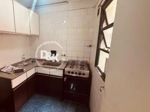 Departamento 2 ambientes con 1 baño