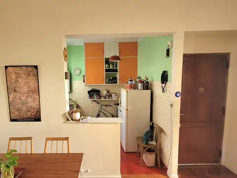 Depto Tipo Casa 2 ambientes con 1 baño